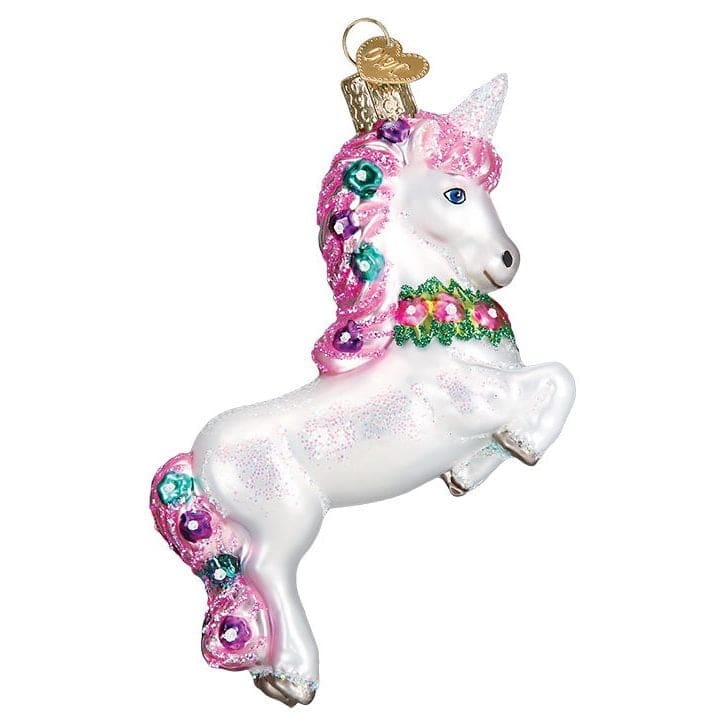 Prancing Unicorn Ornament