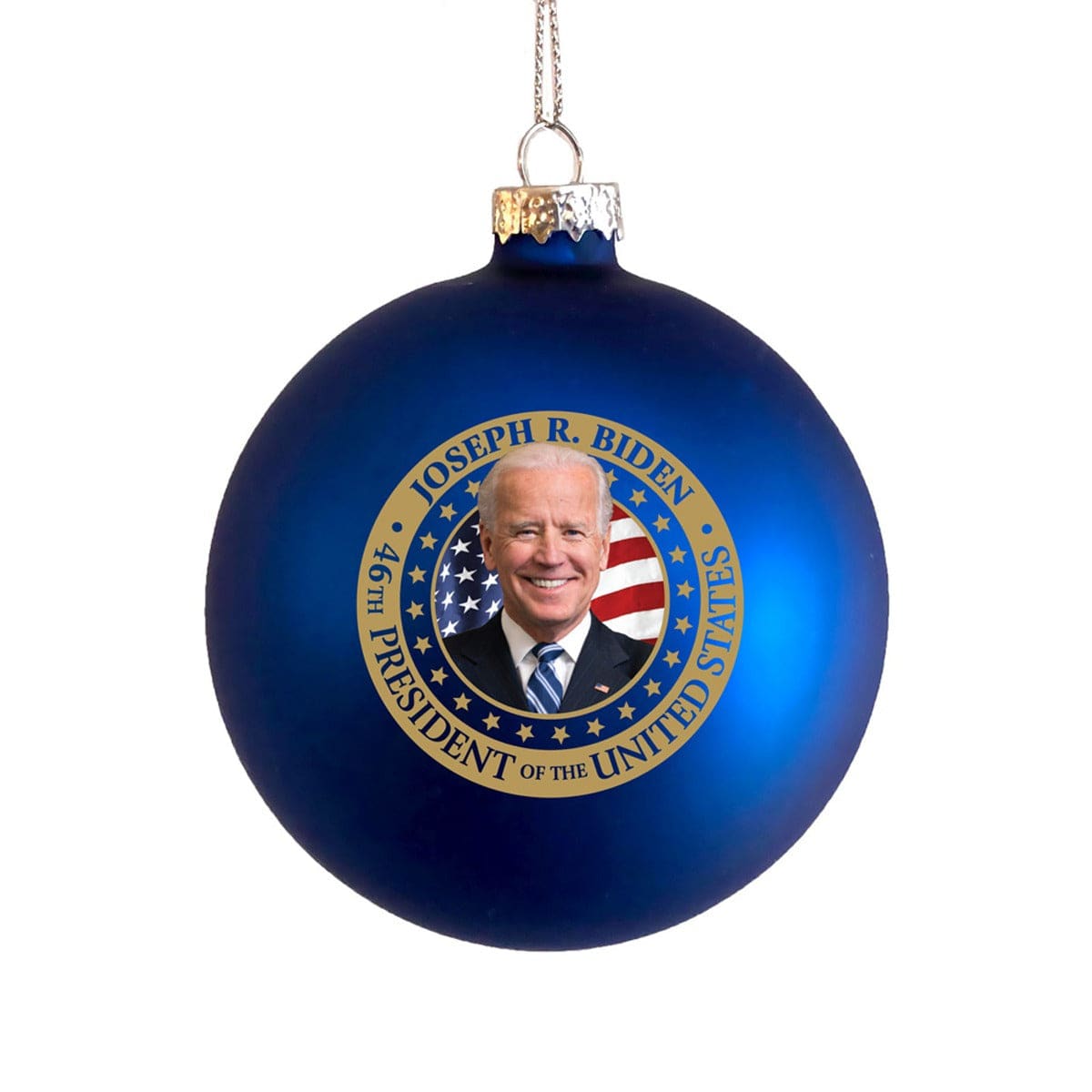 President Biden Glass Ball Ornament