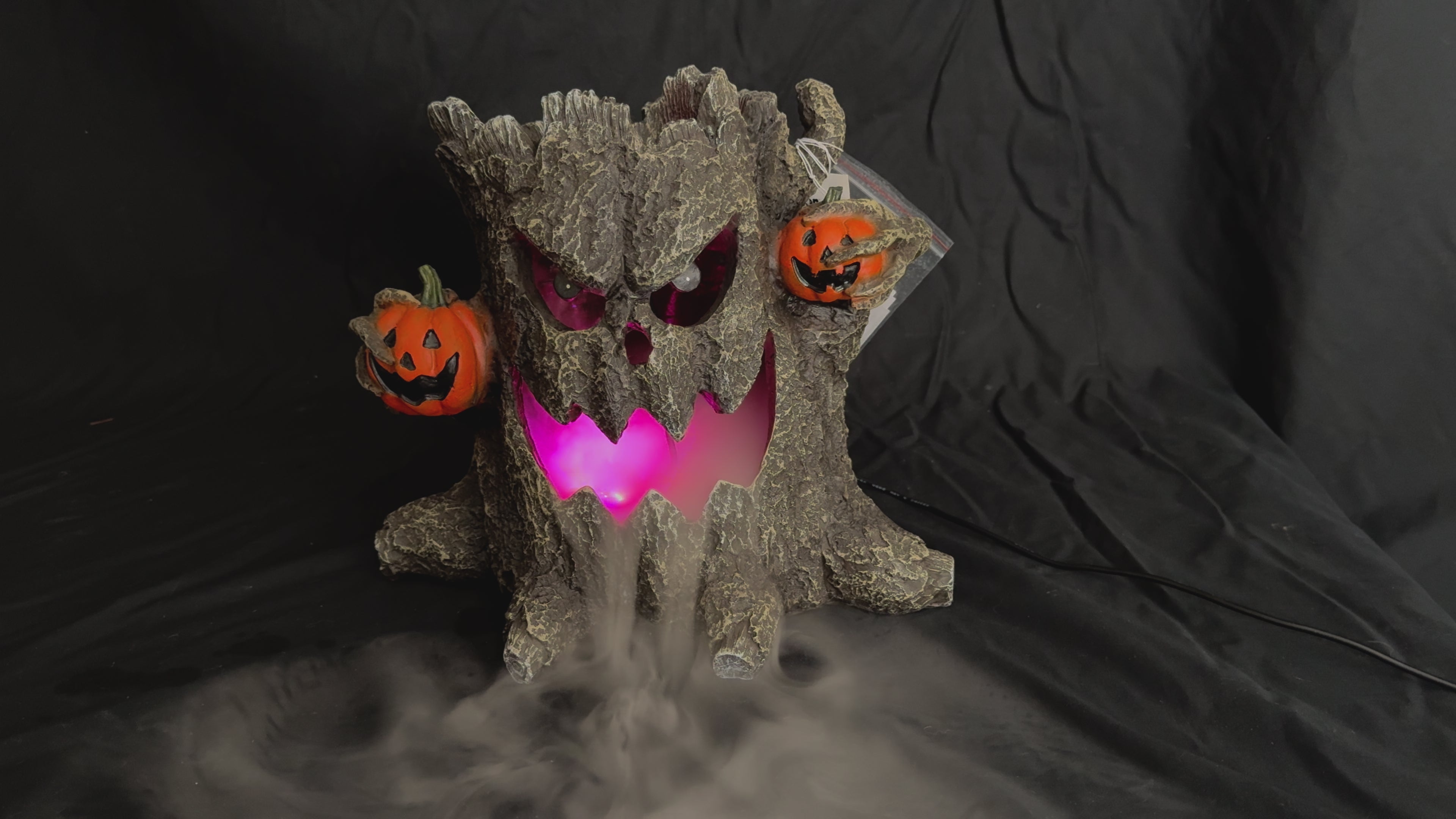 Haunted Smoking Tree Stump