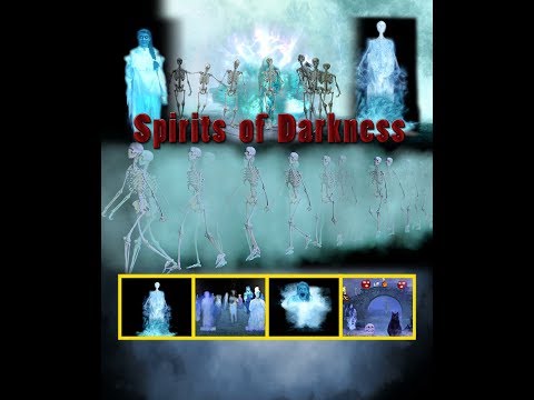 Spirits of Darkness Projection USB