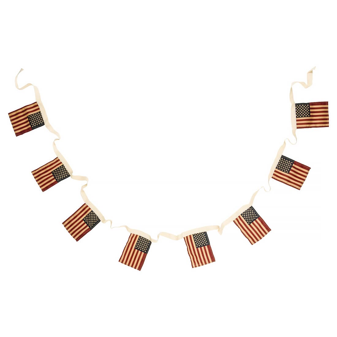 Primitives Americana Eight Flag Garland