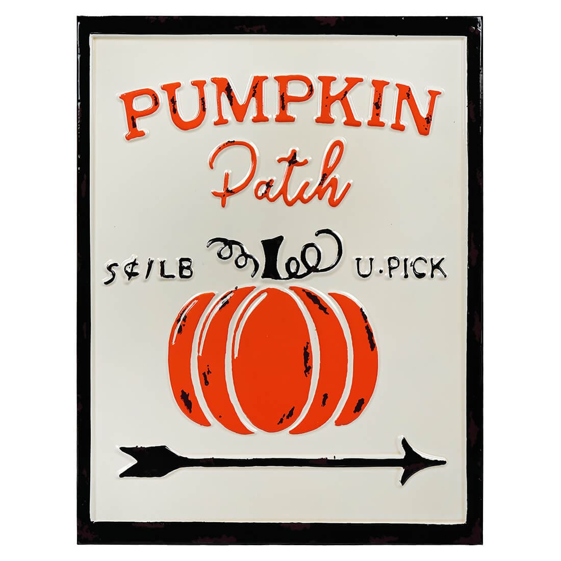 Pumpkin Patch Arrow Wall Art