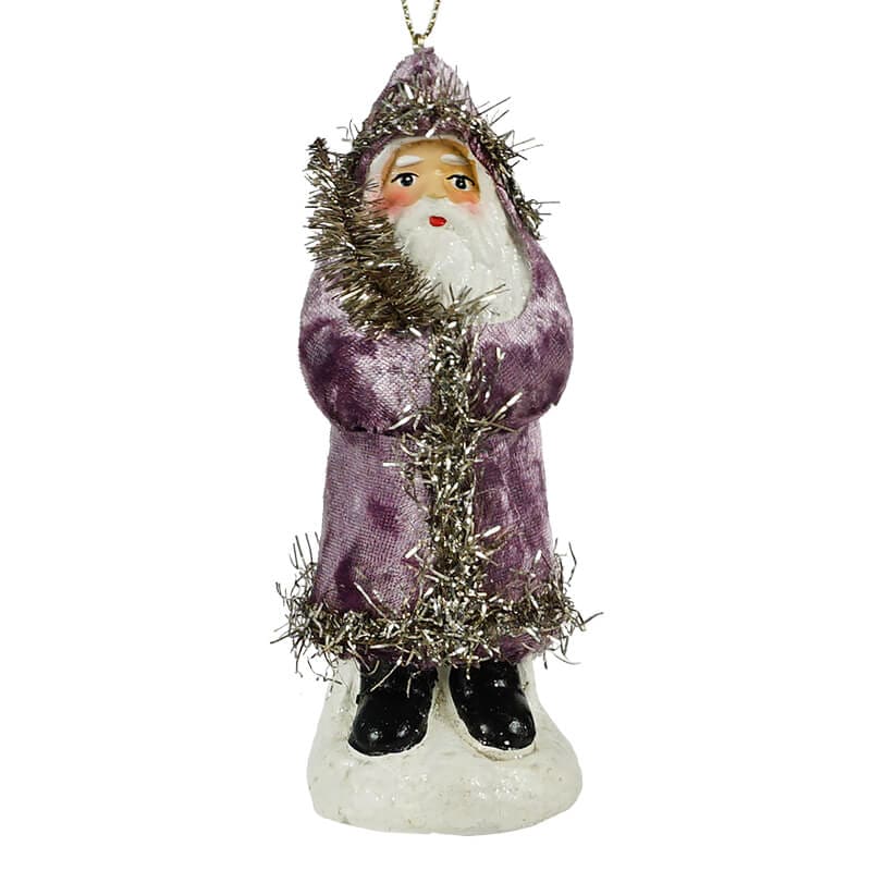 Purple Baby Belsnickle Ornament