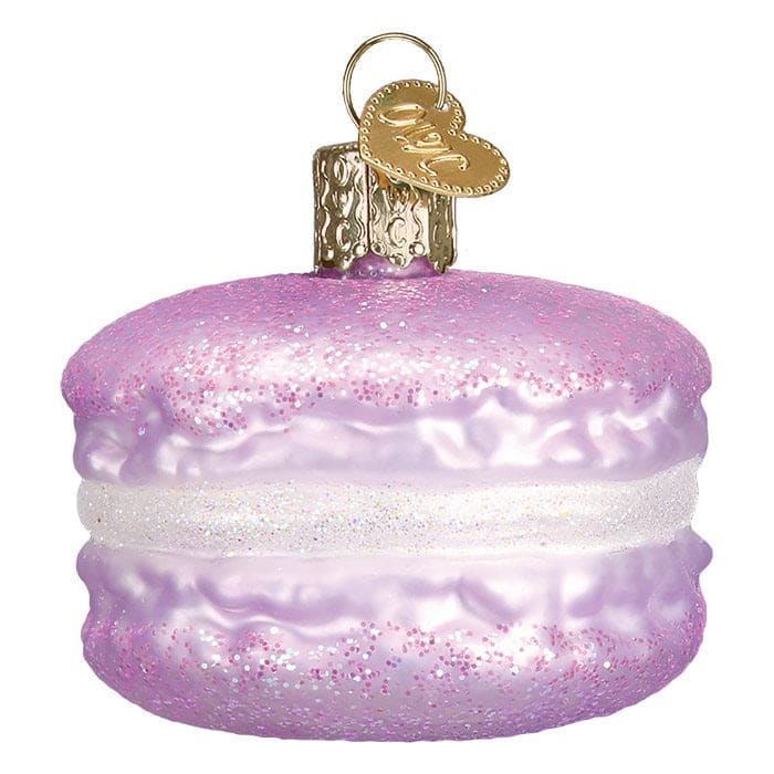 Purple Macaroon Ornament