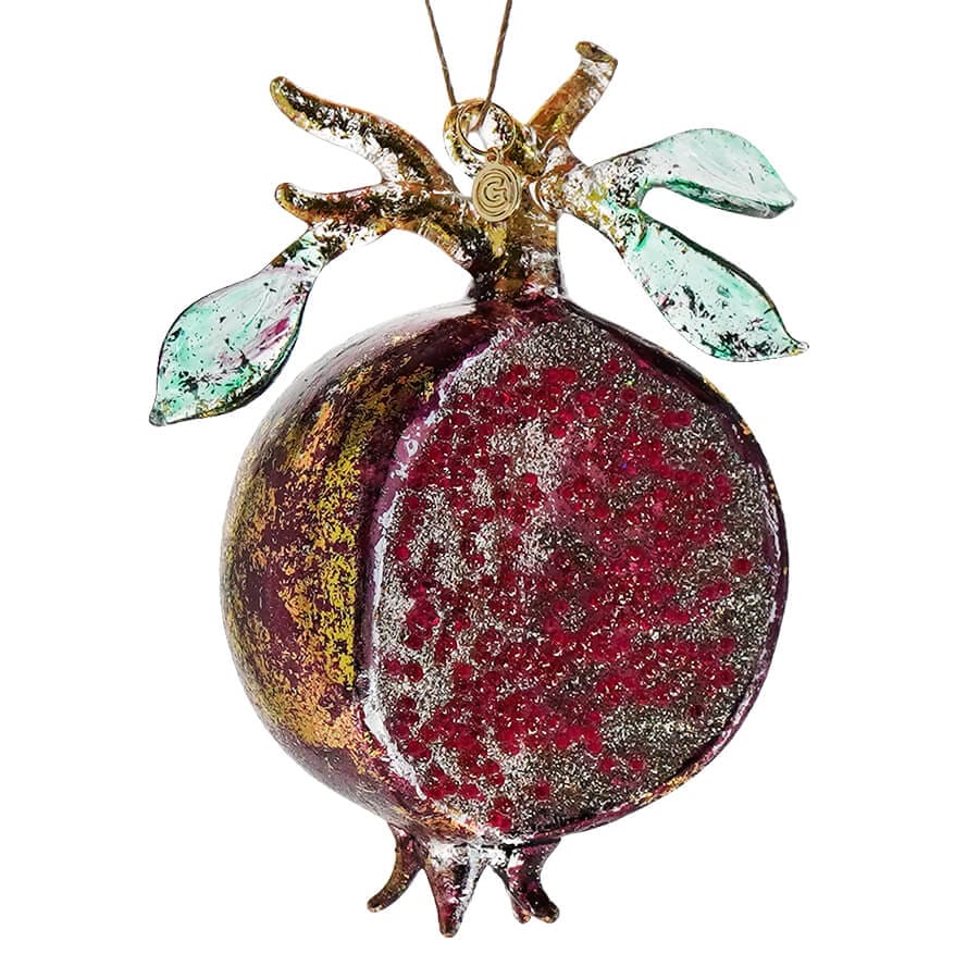 Purple Pomegranate Ornament