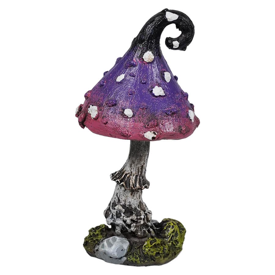 Purple Whimsical Mushroom Decor