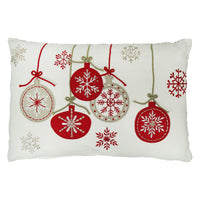 image of Hand Stitched & Fabric Christmas Pillows decor