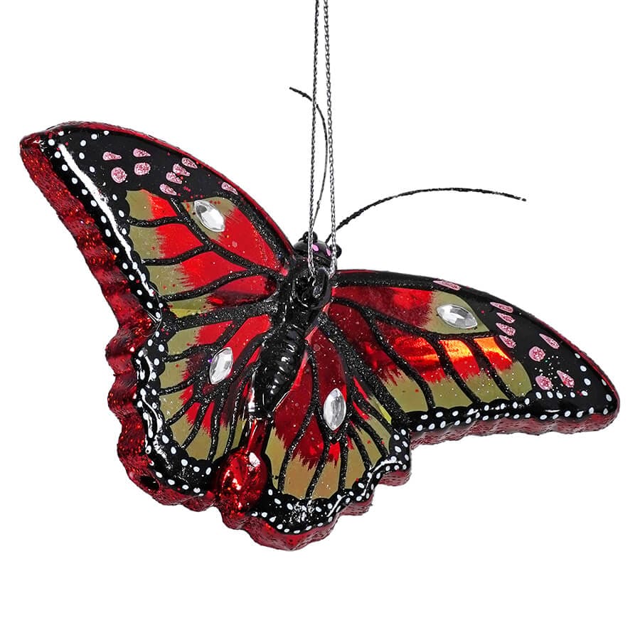 Red Butterfly Ornament - Ornaments