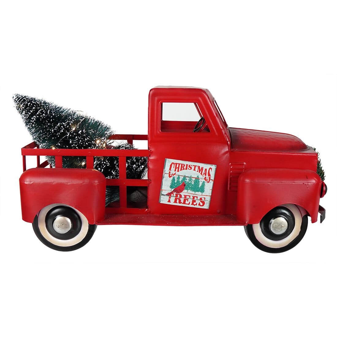 Red Christmas Trees Truck