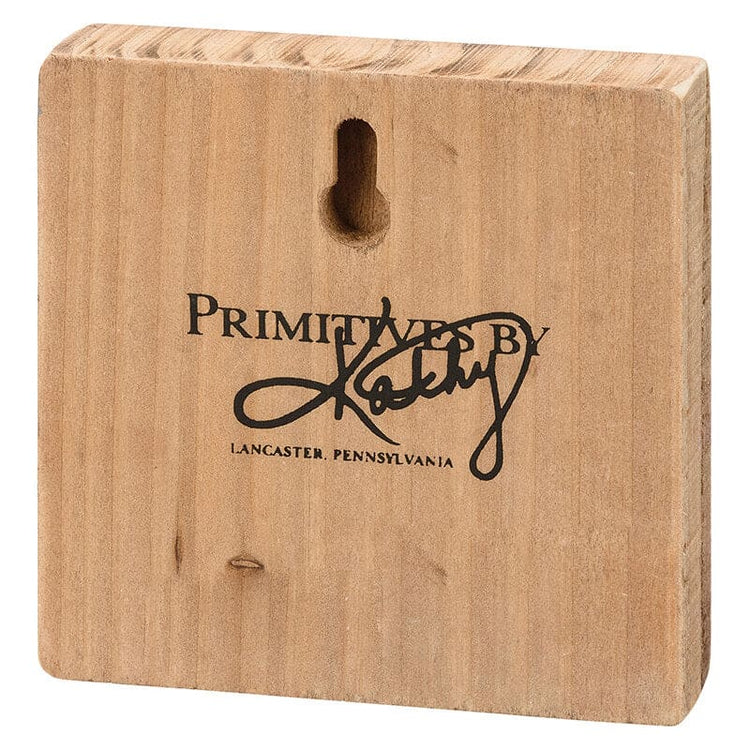 Red Clover & Bee Wood Block Sign by Michele Kixmiller for Primitives by ...