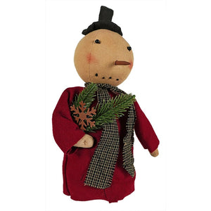 Red Coat Snowman