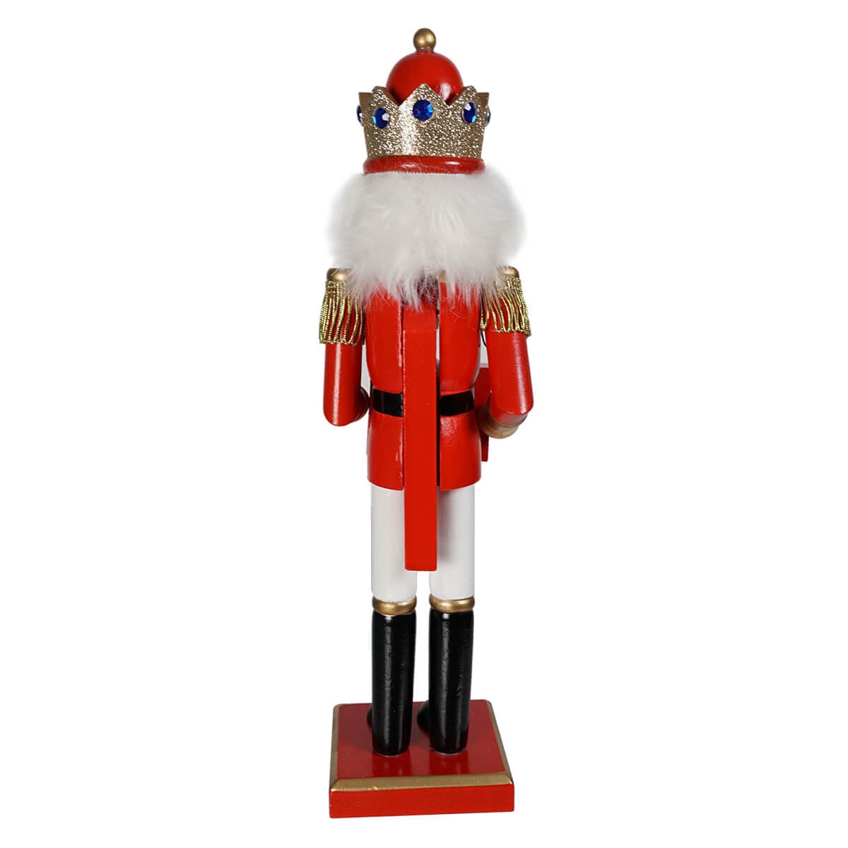 Red King Nutcracker With Calendar