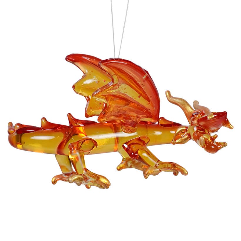 Red Mini Flying Dragon Ornament - Ornaments