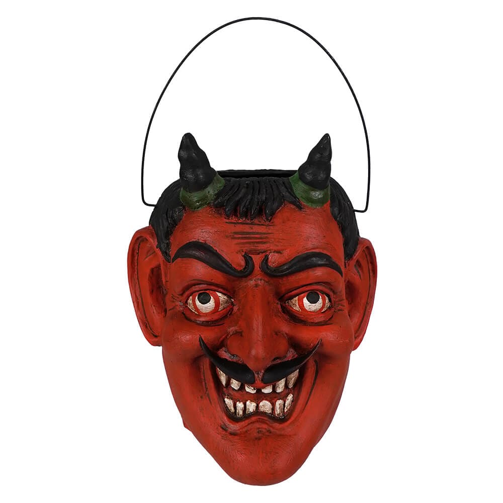 Red Mischievous Devil Bucket - Halloween