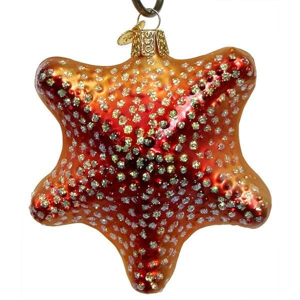 Red Starfish Ornament