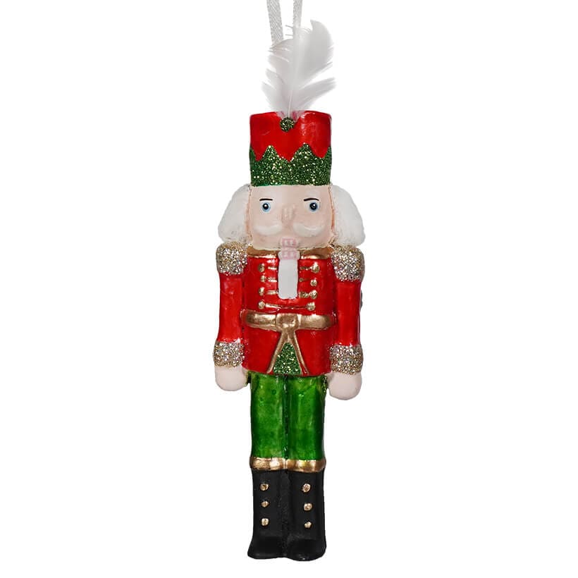 Red Traditional Nutcracker Ornament