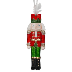 Red Traditional Nutcracker Ornament
