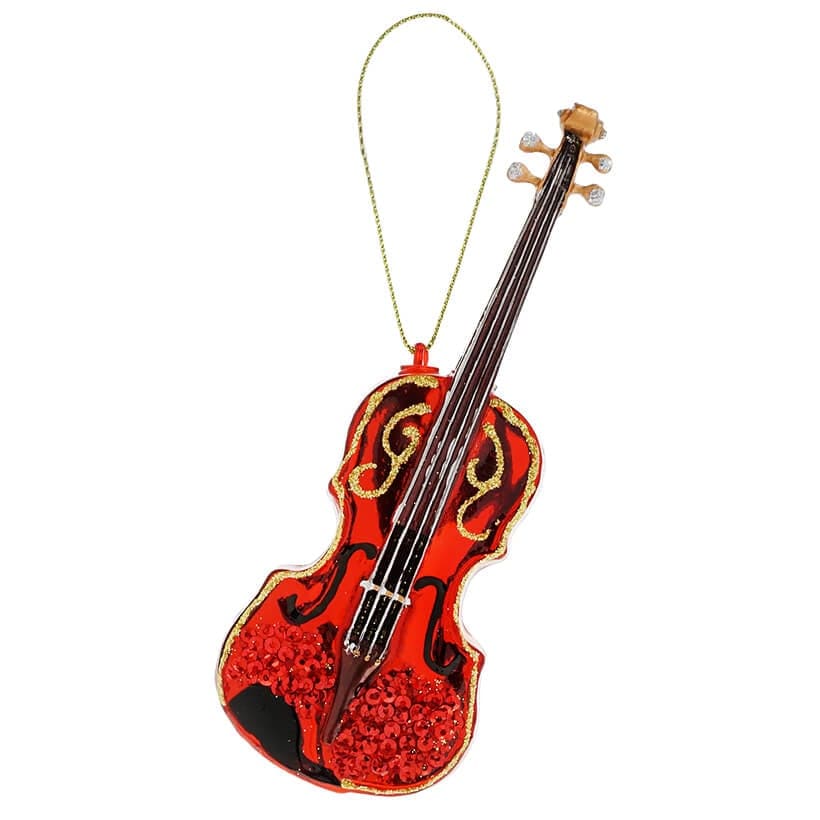 Red Violin Ornament