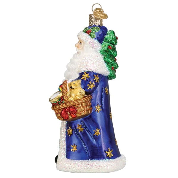 Regal Father Christmas Ornament