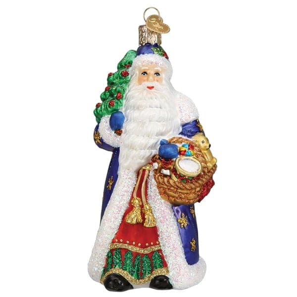 Regal Father Christmas Ornament