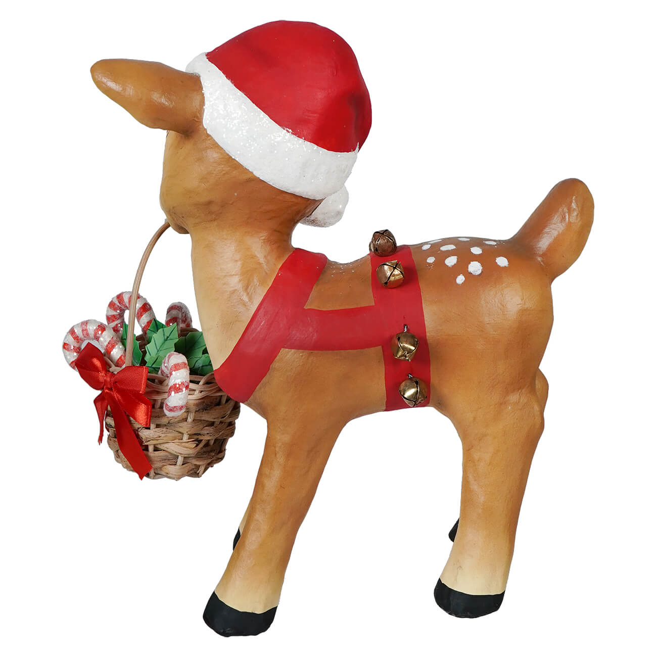 Reindeer Carrying Basket - Christmas