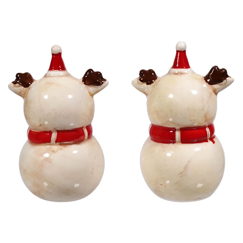 Reindeer Salt & Pepper Shakers Set/2