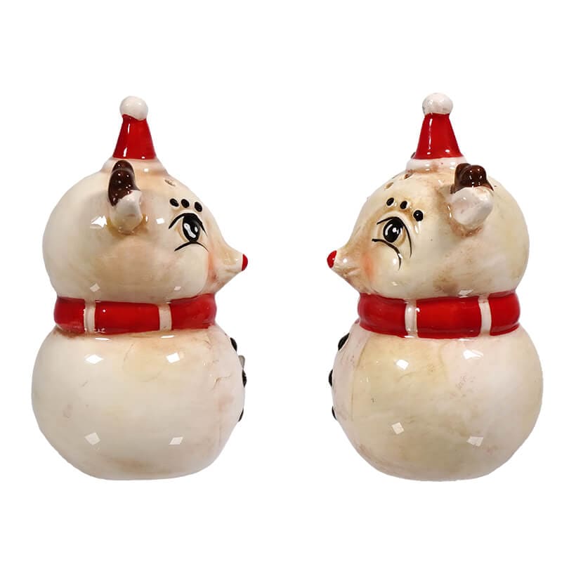 Reindeer Salt & Pepper Shakers Set/2