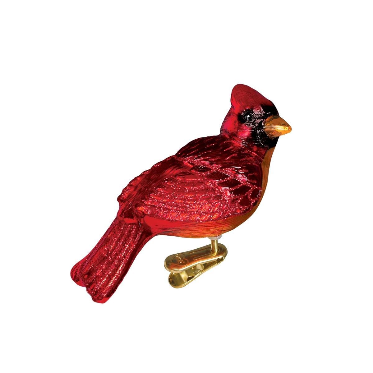 Resting Cardinal Ornament