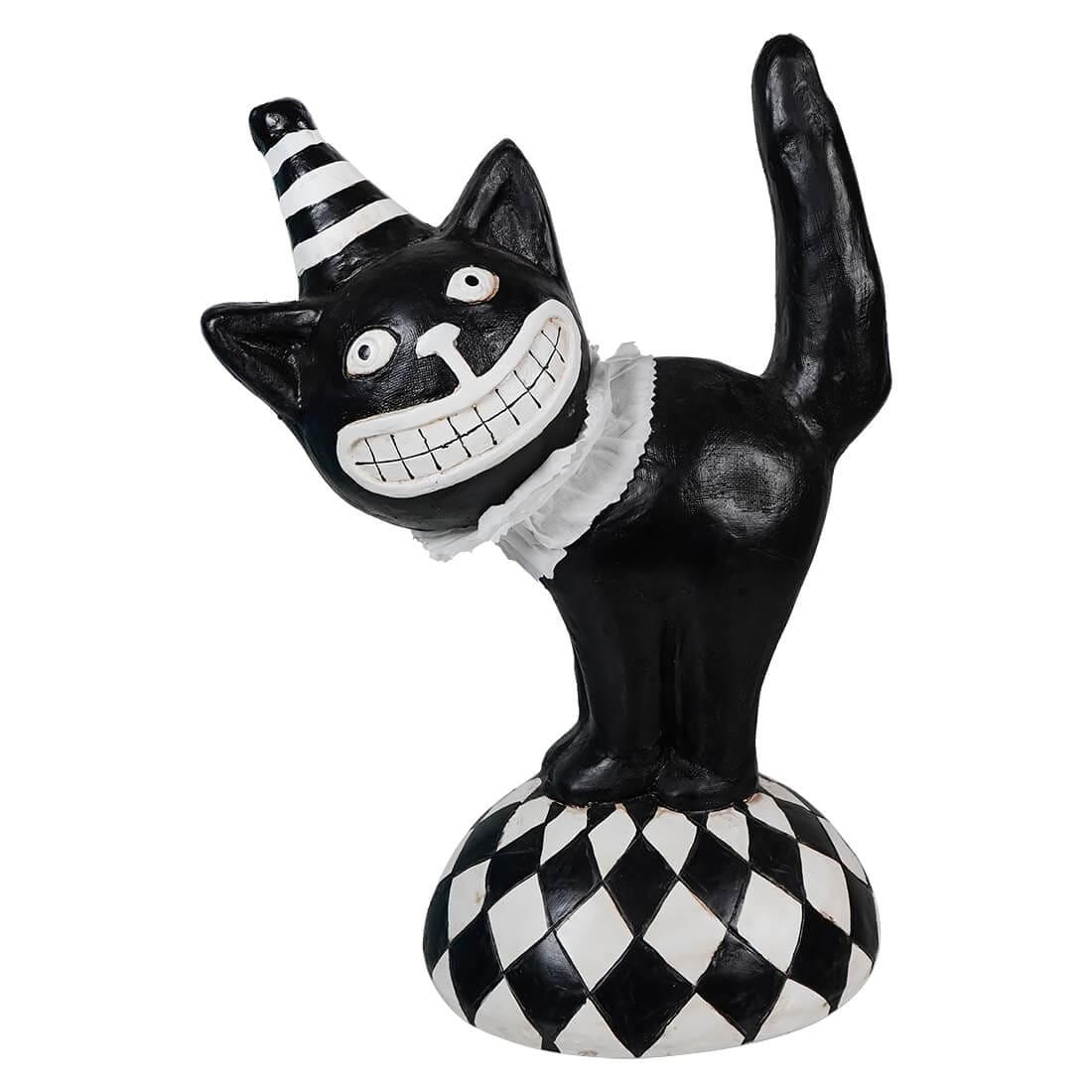 Retro Circus Cat Figure - Halloween