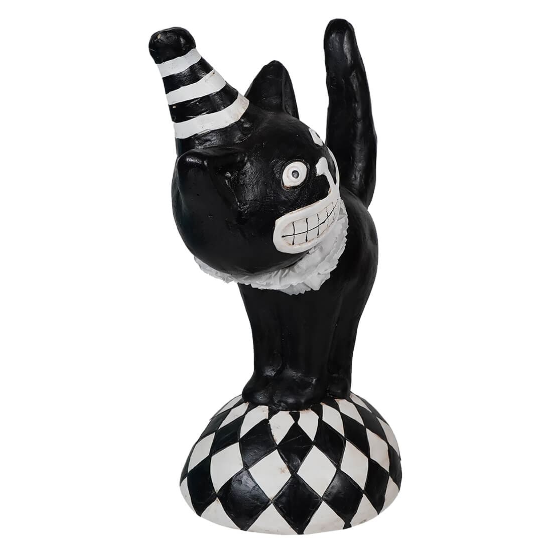 Retro Circus Cat Figure - Halloween