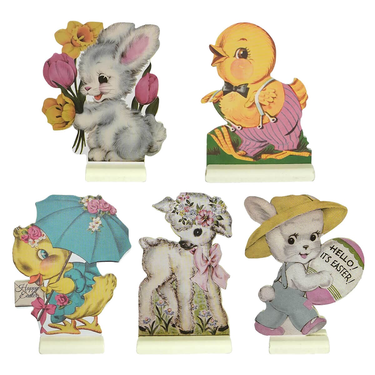 Retro Easter Die - Cut Boards Set/5