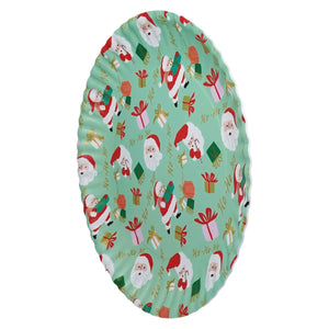 Retro Santa Melamine Platter - Christmas