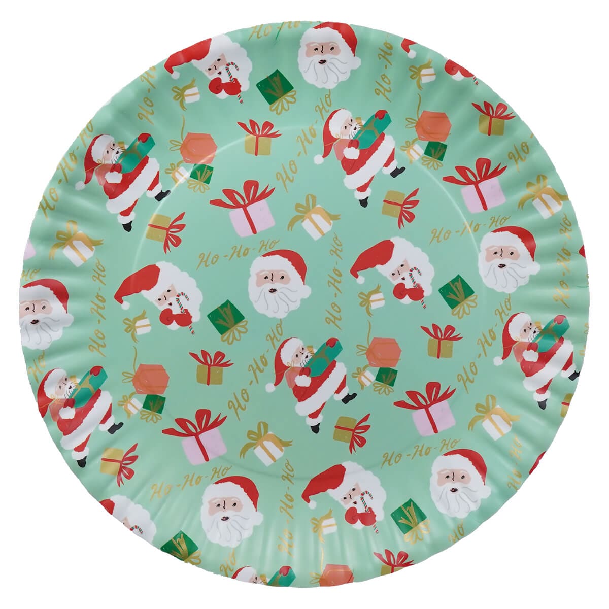 Retro Santa Melamine Platter - Christmas