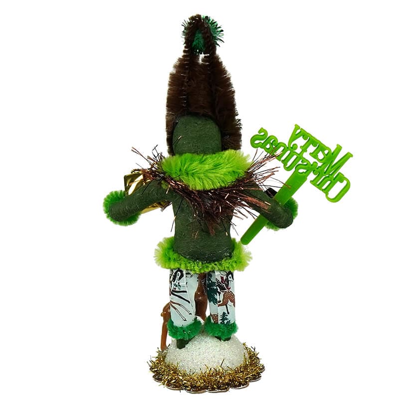 Retro Woodland Santa Fancy Pants Figure