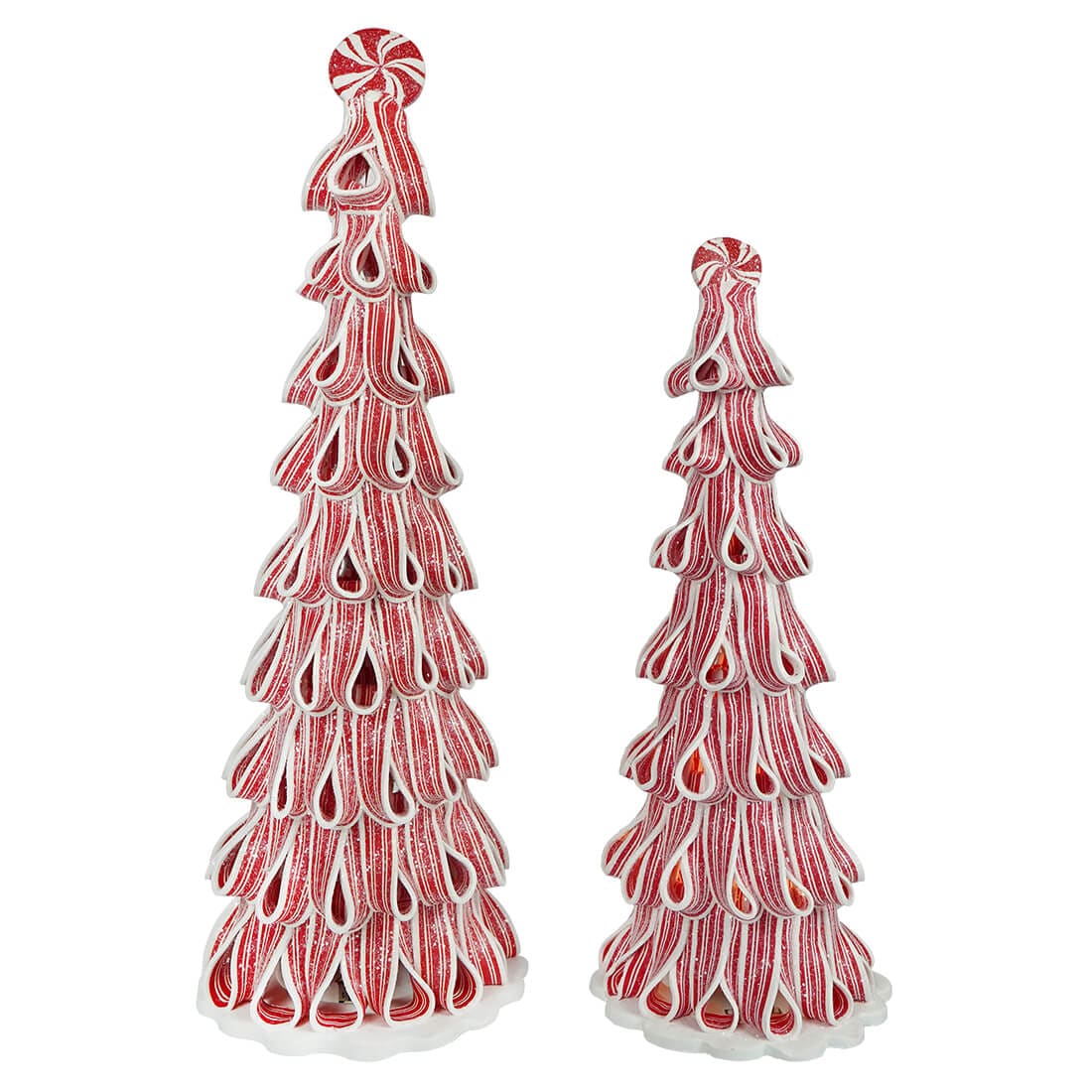 Ribbon Candy Trees Set/2