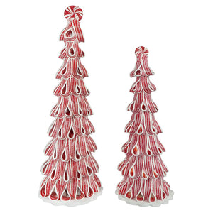 Ribbon Candy Trees Set/2