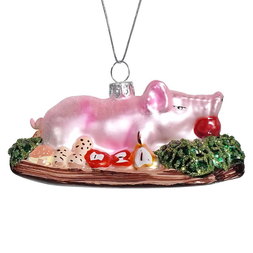 Roasted Pig Ornament