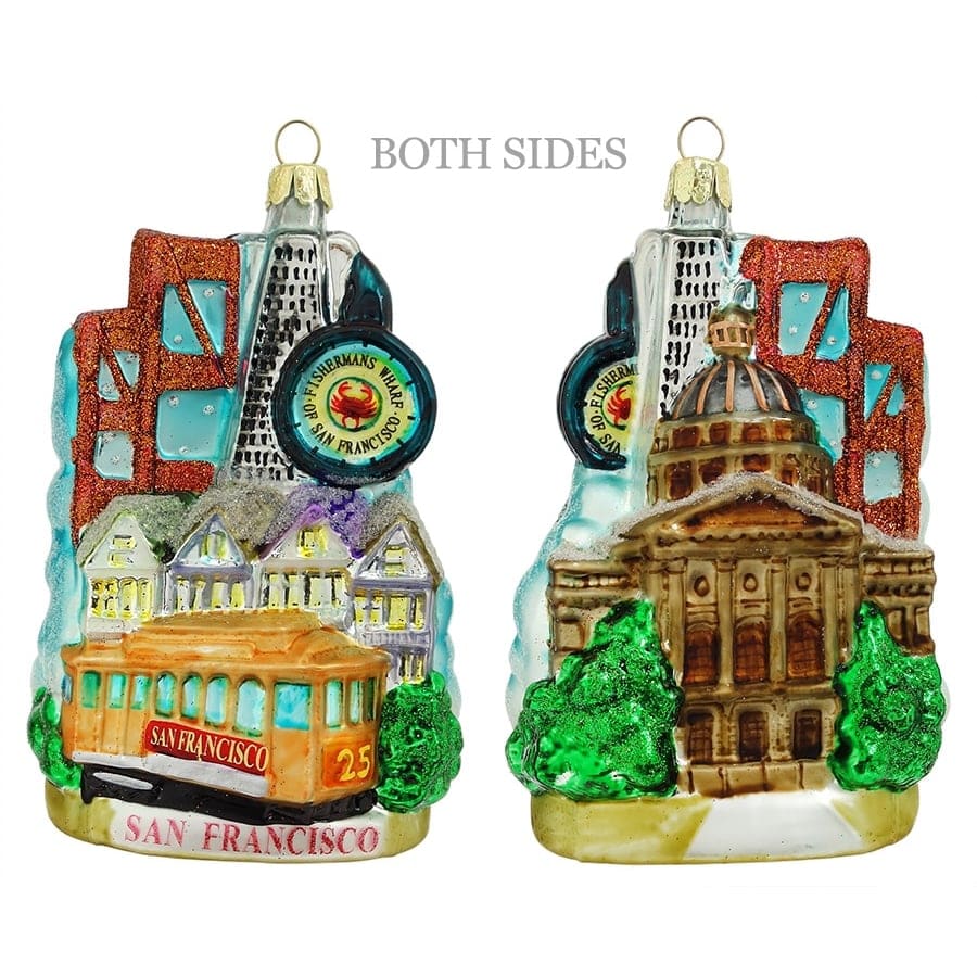 San Francisco, California Cityscape Ornament