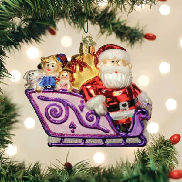 Santa And Friends Ornament - Ornaments