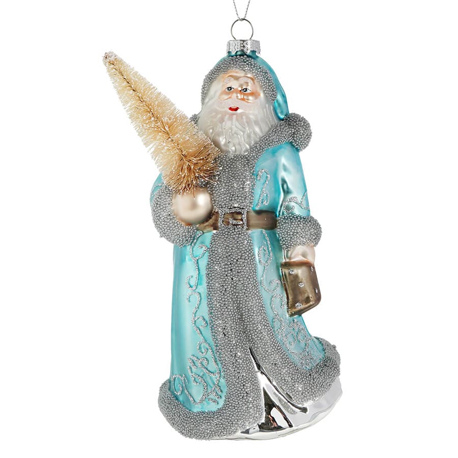 Santa By The Sea Ornament