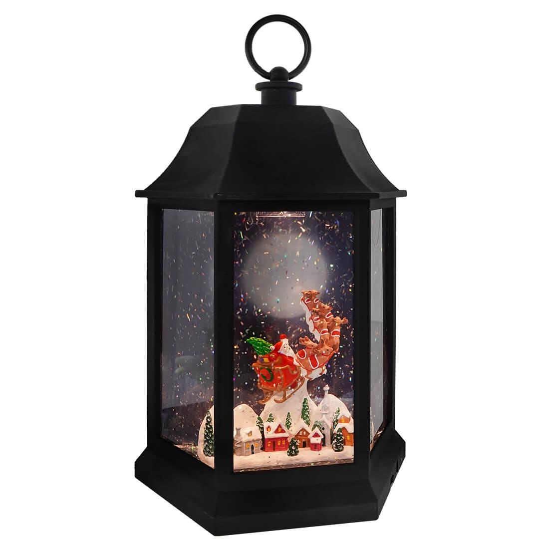 Santa Flying Lighted Water Lantern