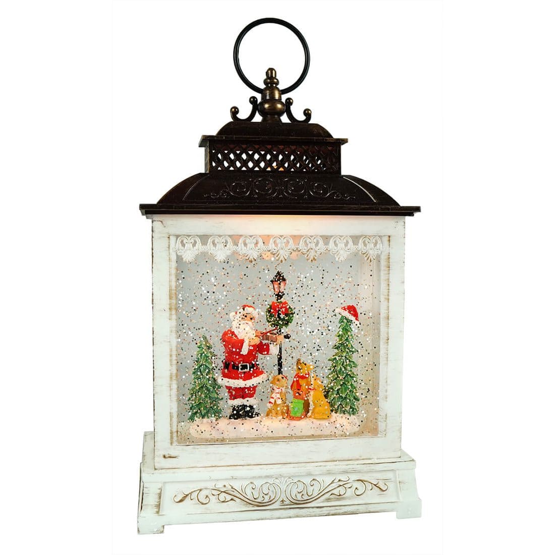 Santa & Friends Musical Lighted Water Lantern