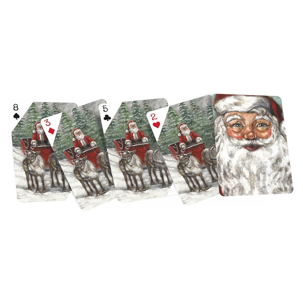 Santa Playing Cards - Christmas