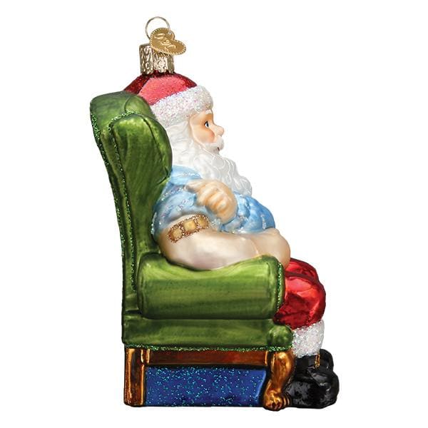 Santa Vaccinated Ornament