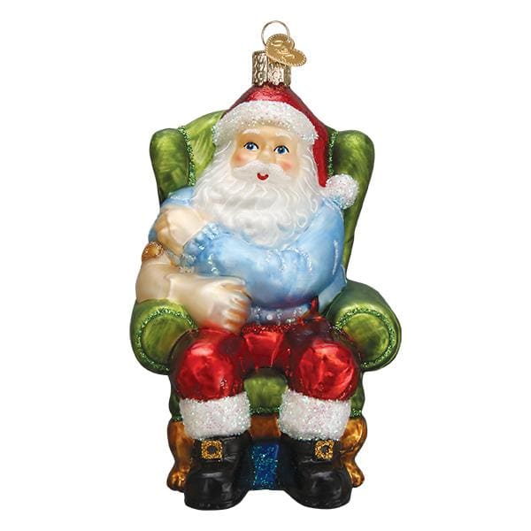 Santa Vaccinated Ornament