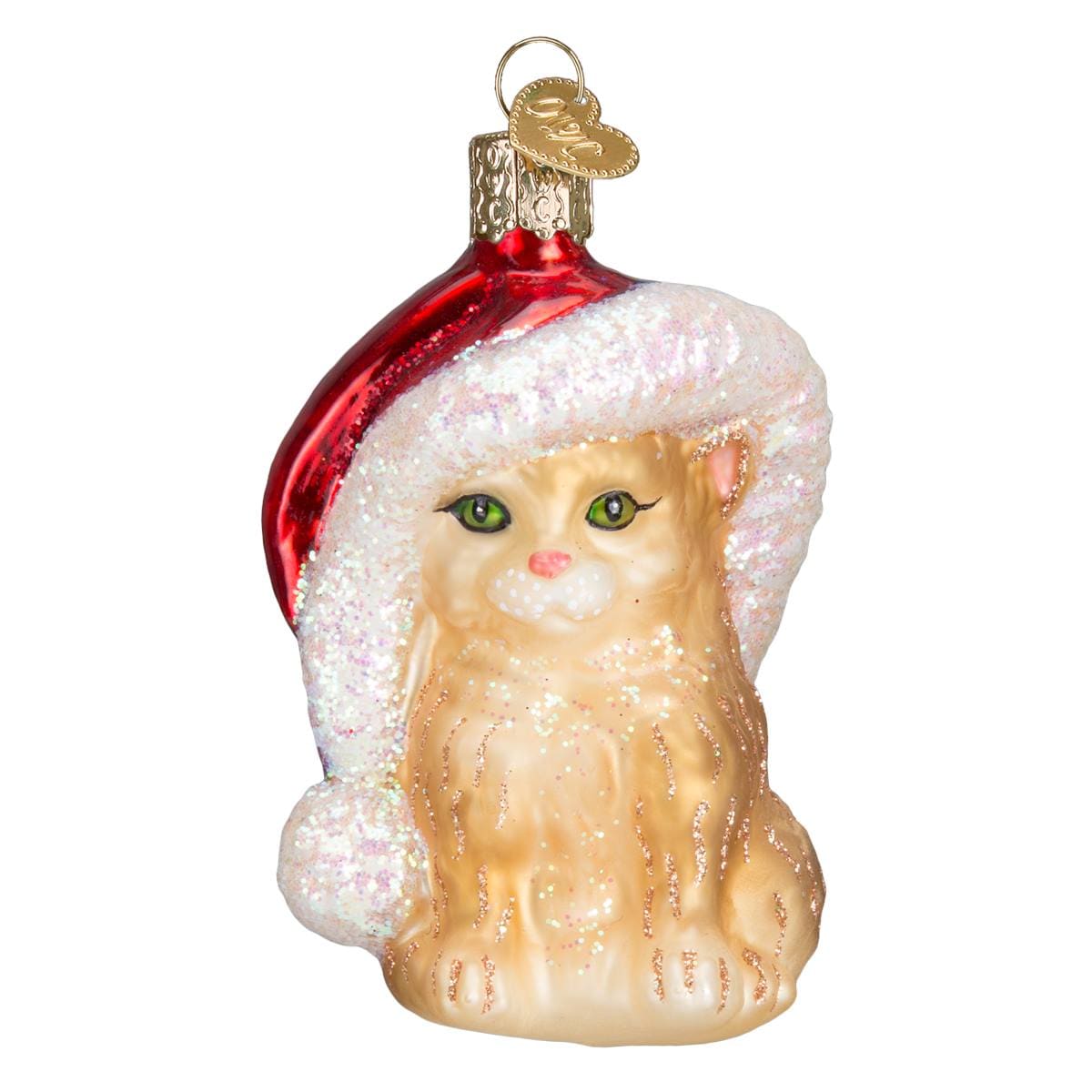 Santa's Kitten Ornament