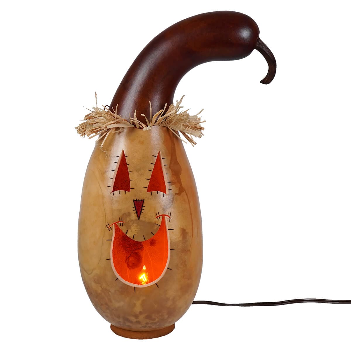 Sawyer Scarecrow Gourd - Halloween