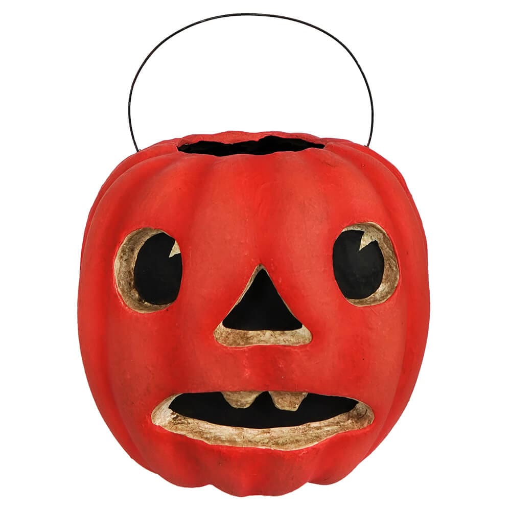 Scared Jack O Lantern Candy Bucket