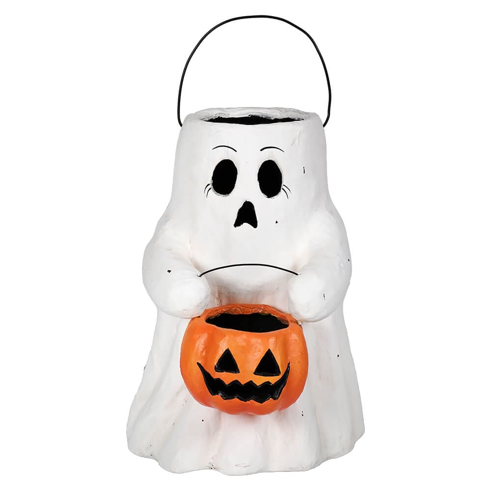 Scaredy Boo With Pumpkin Bucket - Halloween