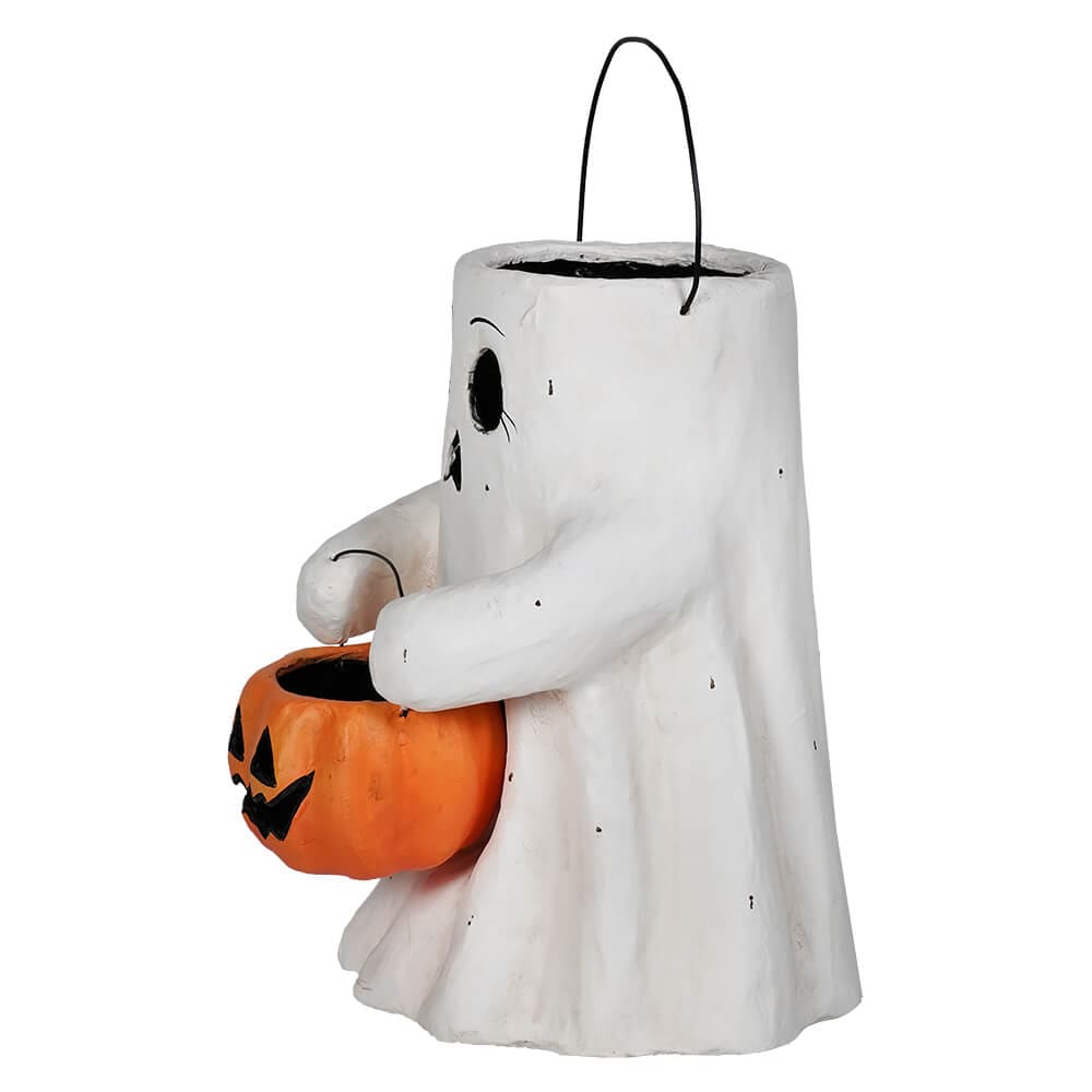 Scaredy Boo With Pumpkin Bucket - Halloween